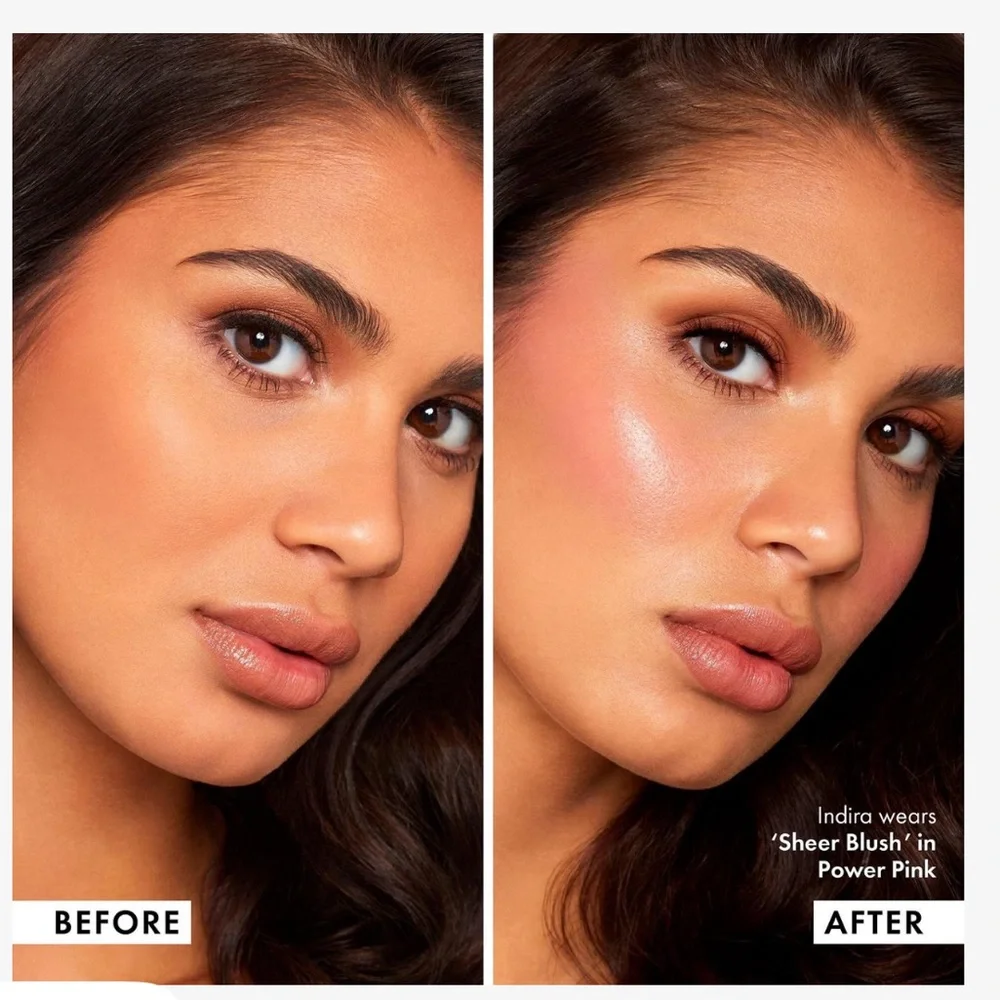 ICONIC London Sheer Blush fard diaphane/‎ Powder Pink